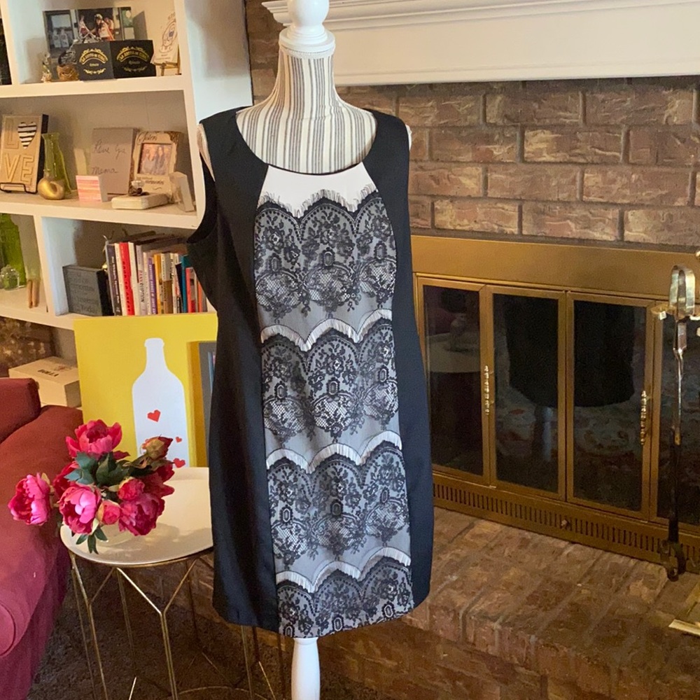 Forever 21 Plus Sizes - Black with Lace Detail